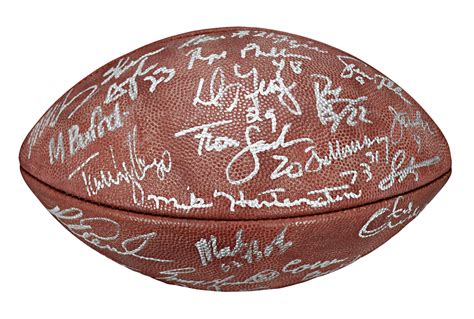 Lot Detail - Chicago Bears Super Bowl XX Team-Signed Football (27 ...