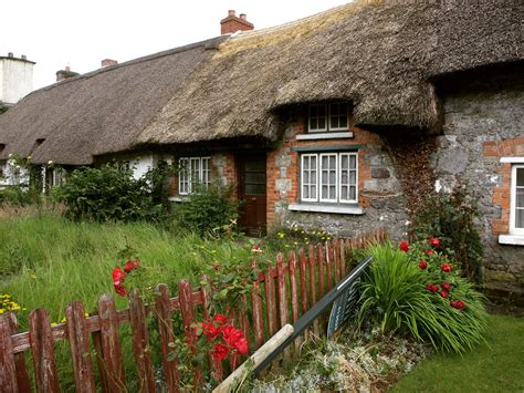 Charming Thatch Cottages in Adare, Ireland