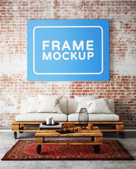 Landscape Frame Mockup :: Behance