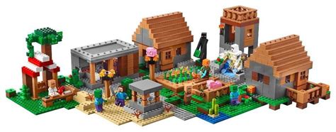 LEGO Minecraft Village مؤلفة من 1600 قطعة ليغو