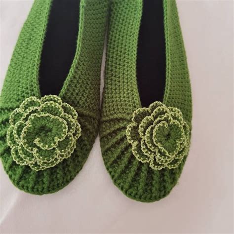 Knitted Slippers - Etsy