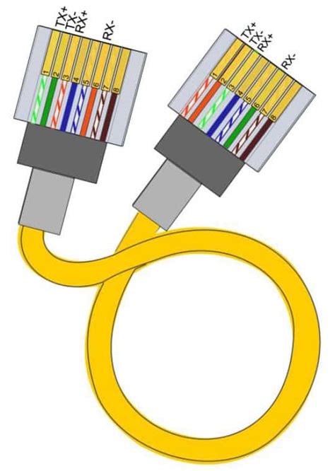 Rj45 Patch Cable Wiring / Slim Wirewin Rj45 Network Cable Patch Cable Cat 6 U Ftp 0 50 M Green ...