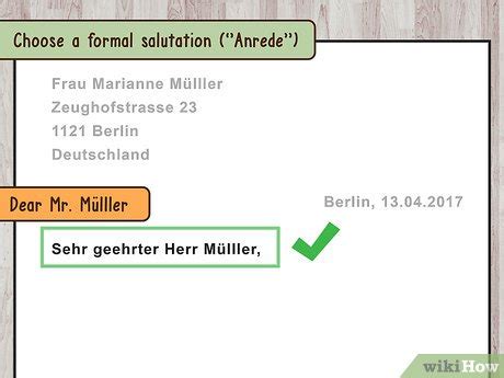 4 Ways to Write a Letter in German - wikiHow