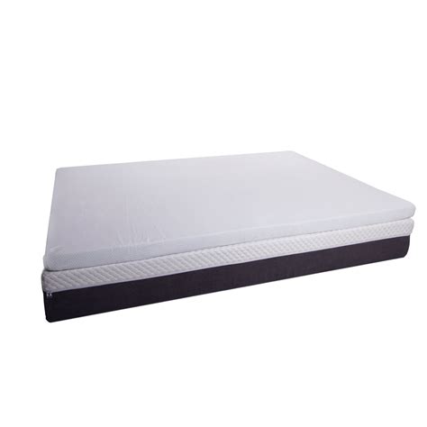 3" Memory Foam Mattress Topper Queen Size w/ Soft Washable Cover ...