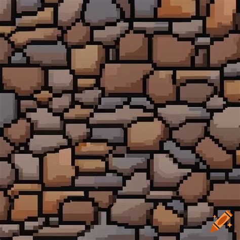 Stone Texture Pixel Art - Image to u