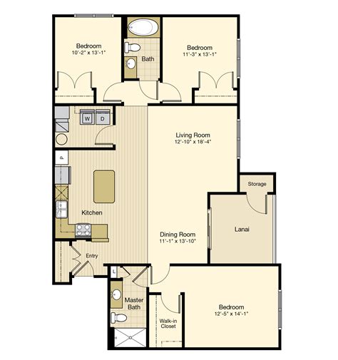 Floor Plan Detail | Blue Heron Lakes | Bradenton, FL