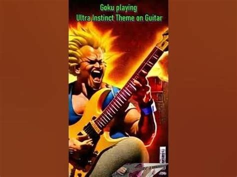 Goku plays Ultra Instinct Theme on Guitar gen1 : r/runwayml