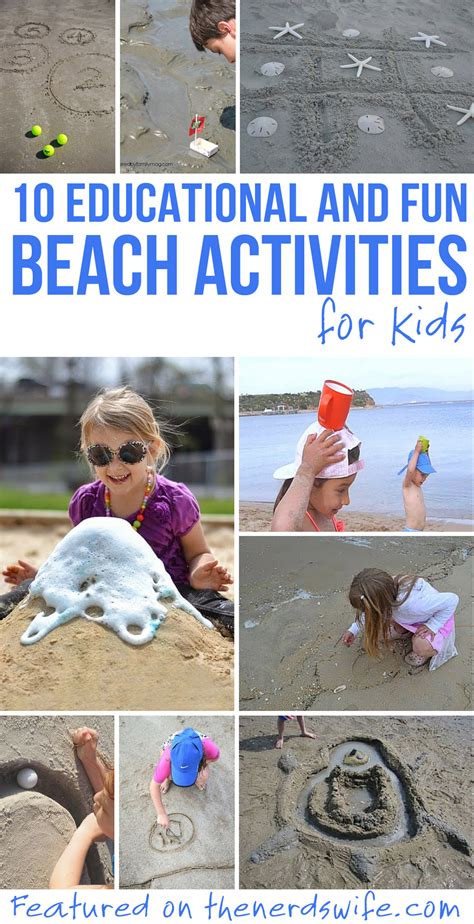 Educational Beach Activities For Kids