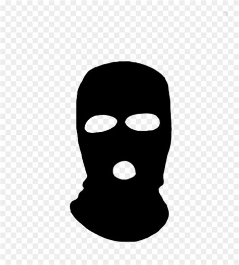 Black Ski Mask Cartoon Clipart (#1093792) - PinClipart