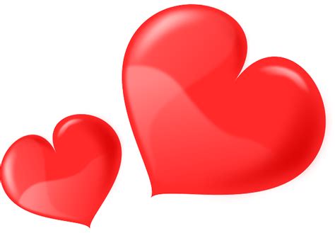 Free vector graphic: Hearts, Love, Two, Valentine - Free Image on Pixabay - 37314