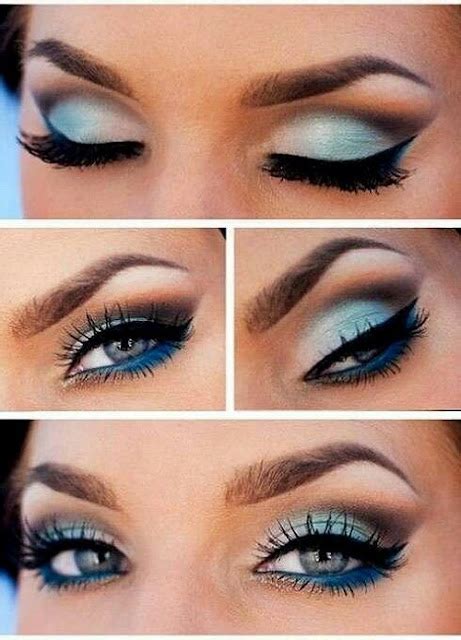 Cute Pinterest: Makeup for blue eyes