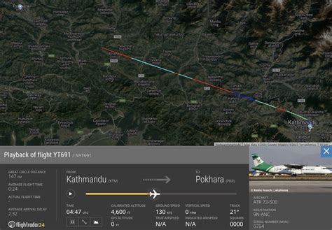 Yeti Airlines flight 691 crashes near Pokhara | Flightradar24 Blog