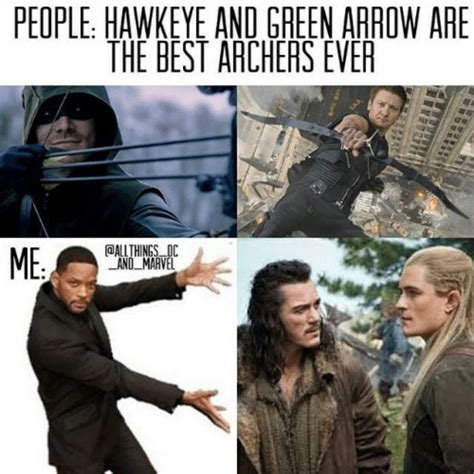 10 Most Hilarious Green Arrow Vs Hawkeye Memes Of All Time