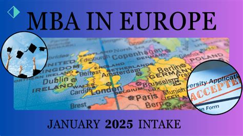 January 2025 Intake for European Business Schools - MBA & Beyond