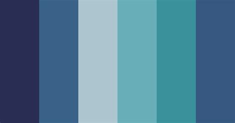 Retro Blues Color Scheme » Blue » SchemeColor.com