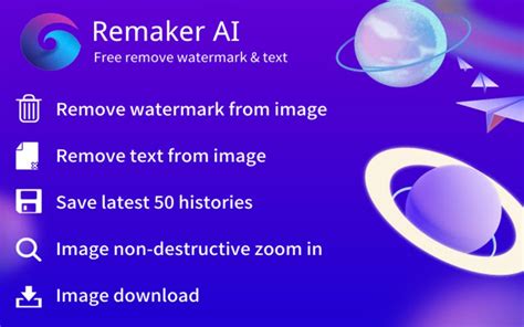 Remaker AI - Free remove watermark & text for Google Chrome - Extension Download