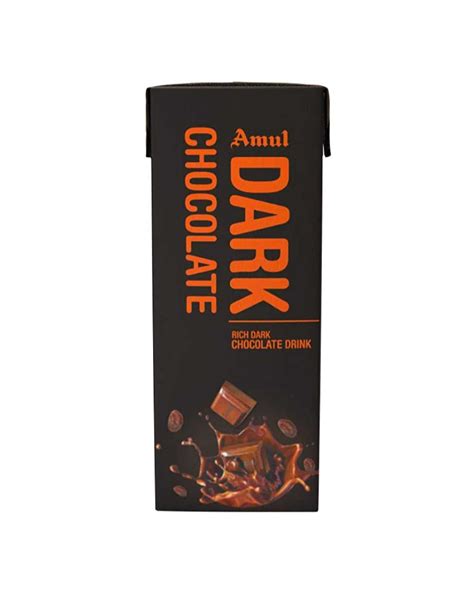 Amul Dark Chocolate drink 180ml | Indian Grocery | Spice Divine