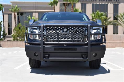 Nissan Titan XD :: 2016-2018 Nissan Titan XD :: Front Bumpers with Grille Guard :: Steel Craft ...