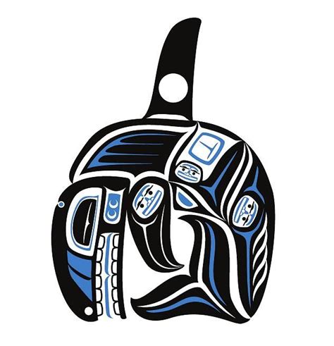 haida orca More Haida Tattoo, Totem Tattoo, Northwest Coastal, Pacific ...