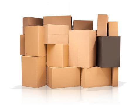 Free Photo | Cardboard boxes of different sizes