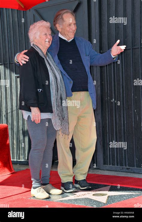 Los Angeles, USA. 14th Feb, 2017. George Segal & wife Sonia Segal at the Hollywood Walk of Fame ...