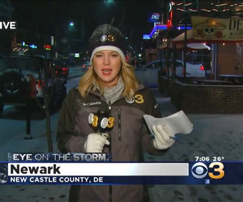 THE APPRECIATION OF BOOTED NEWS WOMEN BLOG : CBS3'S ALEXANDRIA HOFF IS IN THE EYE OF THE STORM