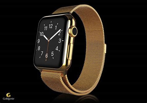 24k-Gold-Milanese-Apple-Watch-1 - Goldgenie Official Blog