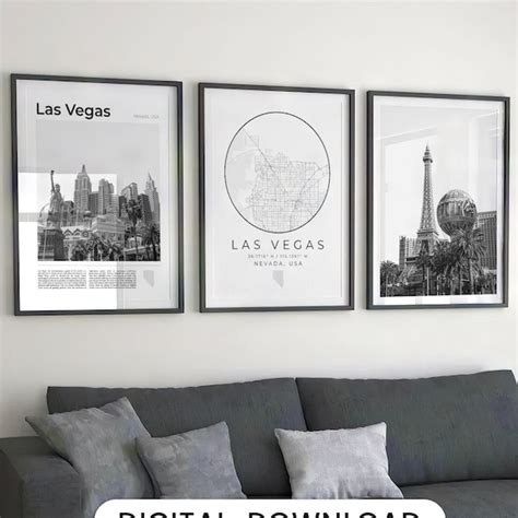 Black and White Las Vegas Art - Etsy