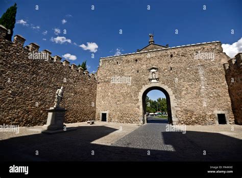 City walls of Toledo, Spain Stock Photo - Alamy