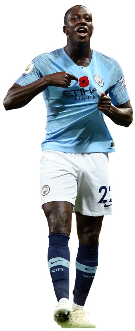 Benjamin Mendy Manchester City football render - FootyRenders