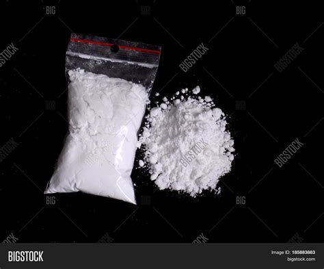 Cocaine Drug Powder Pile Bag On Image & Photo | Bigstock