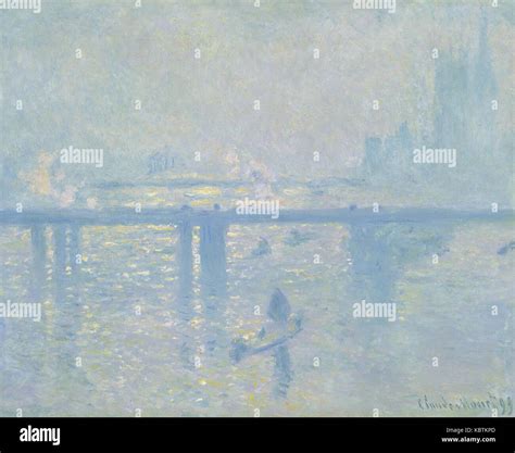 Charing Cross Bridge, Monet Stock Photo - Alamy