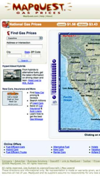 MapQuest Gas Prices - Thrillist Nation