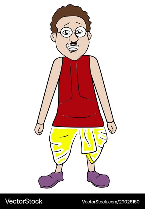 Motu patlu art 5 printable coloring pages Vector Image