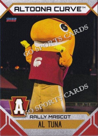 2023 Altoona Curve Al Tuna Mascot – Go Sports Cards