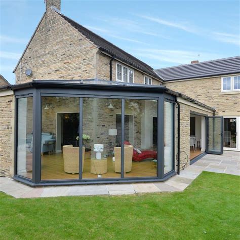 Aluminium Conservatory | Glazed Extensions | Express Bi-Folding Doors