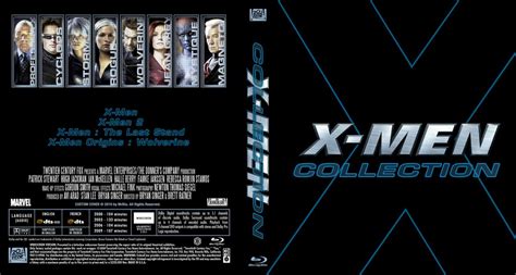 X-Men Complete Collection - Movie Blu-Ray Scanned Covers - X-Men Collection :: DVD Covers