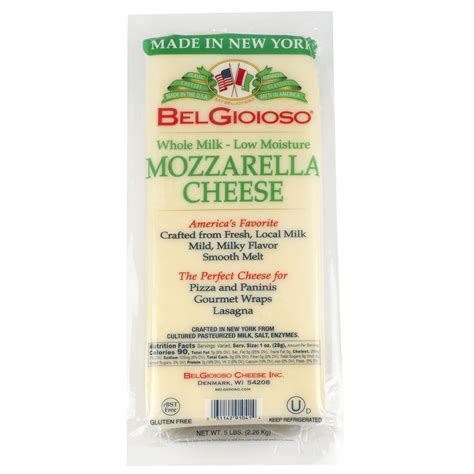 Wmlm Mozz Loaf 5 Lb - BelGioioso Cheese