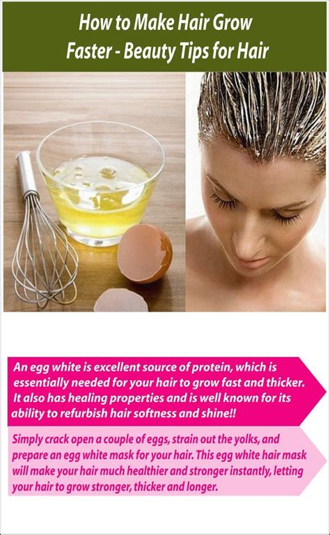 How To Make Your Hair Grow Faster In 1 Hour Without Eggs - Best Simple ...