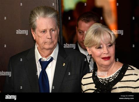 Brian Wilson ( Beach Boys ) and his wife Melinda Ledbetter Wilson during the 'Love & Mercy ...