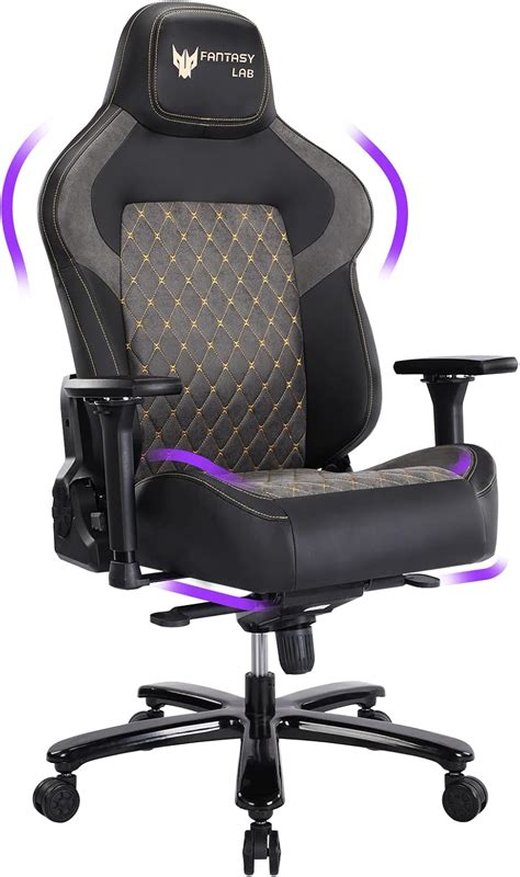 Big and Tall Gaming Chair 440lb Gamer Chair with Gel Cold Cure Foam ...