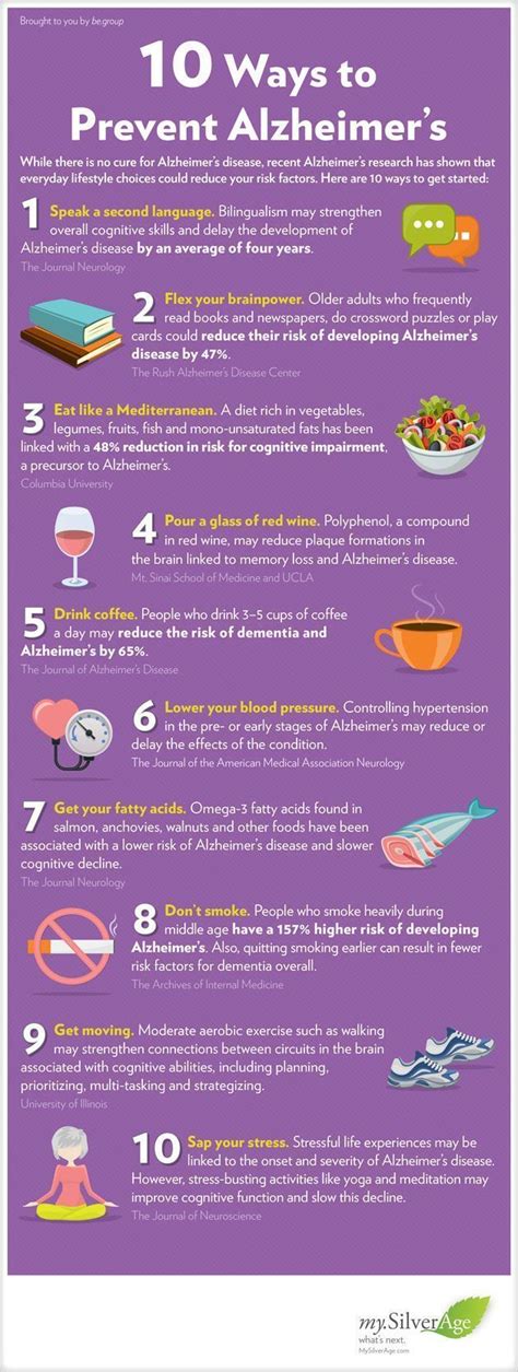 Alzheimer’s Disease: What You Can Do To Prevent It Infographic