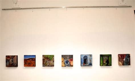 DIY - Our Low Cost Solid Gallery Hanging System - Green Olive Arts | Art hanging system, Picture ...