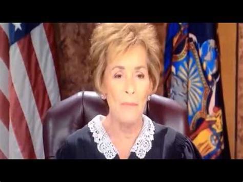 JUDGE JUDY CRACKS UP LAUGHING! - YouTube