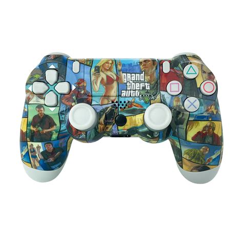 iABC Customized Wireless Controller Made for Playstation 4 Controller Grand Theft Auto V GTA ...