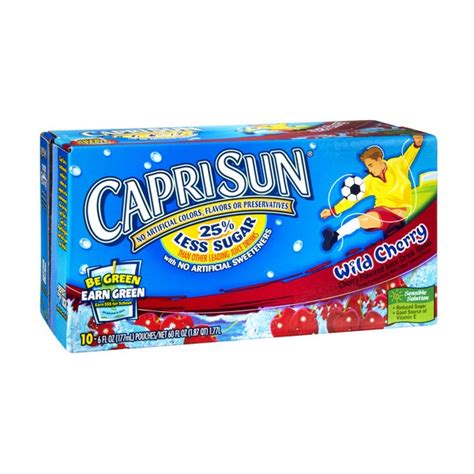 Capri Sun Wild Cherry Juice Drink - 10 pk