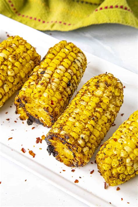 Jerk Rubbed Grilled Corn on the Cob - Chili Pepper Madness