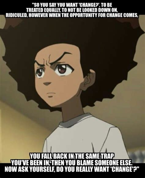 The Boondocks This invokes the thought of America's Immigration History ...