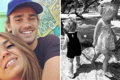 Antoine Griezmann becomes dad for third time... and all three of ...