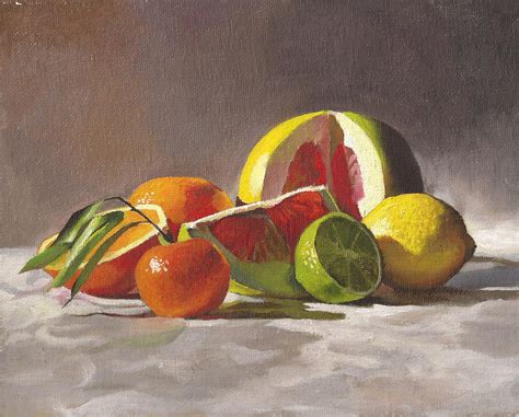 Citrus Painting by Tatyana Holodnova - Pixels